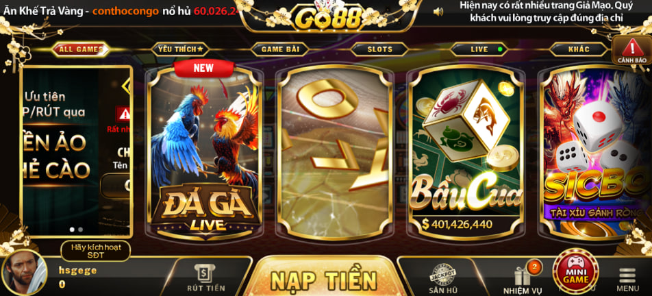 Những nội dung có trong Blog Game Go88