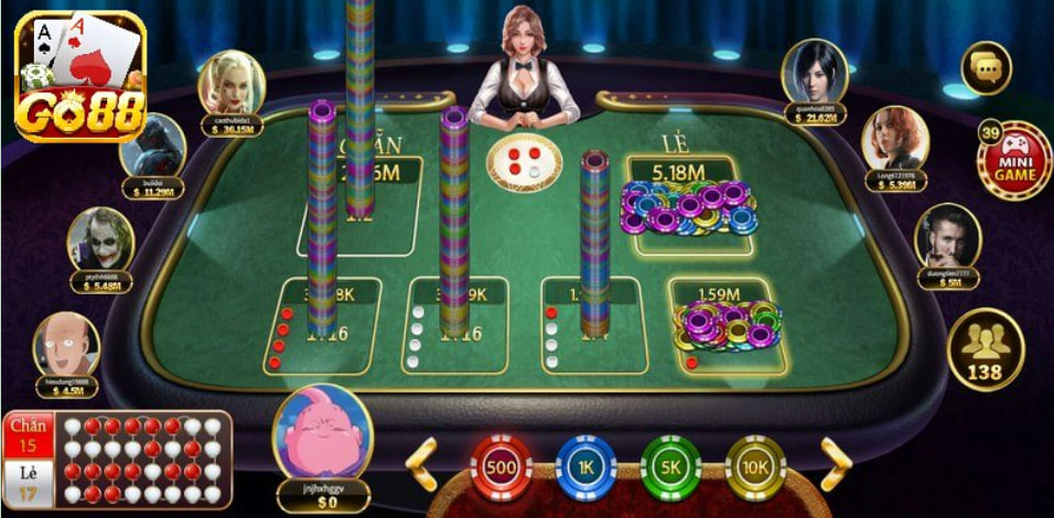 Top những lý do game thủ nên tham gia game Xóc Đĩa Go88